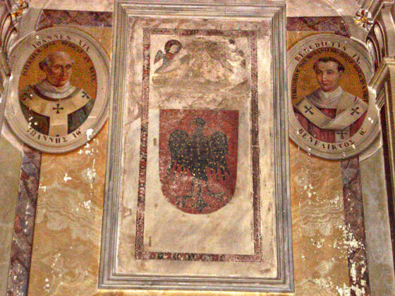The tomb of Benedict IX
