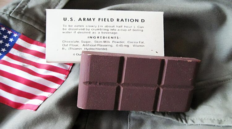 U.S. Army Field Ration D chocolate bar