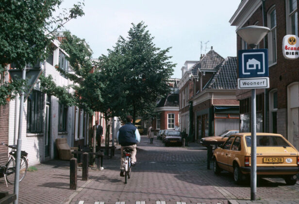 A Dutch woonerf