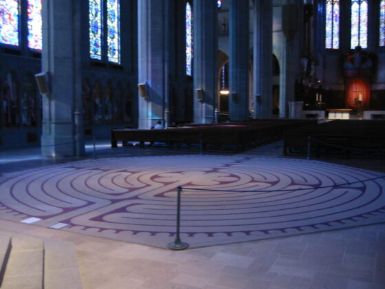 Labyrinth Walks An indoor labyrinth