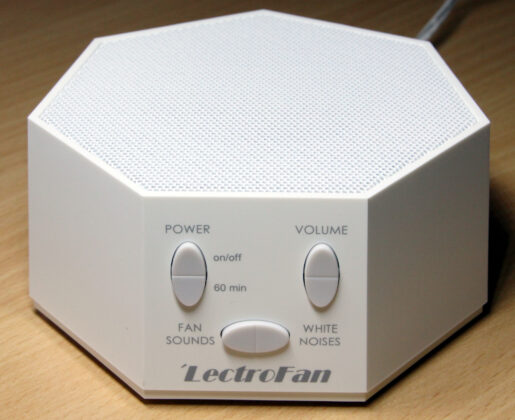A white noise machine
