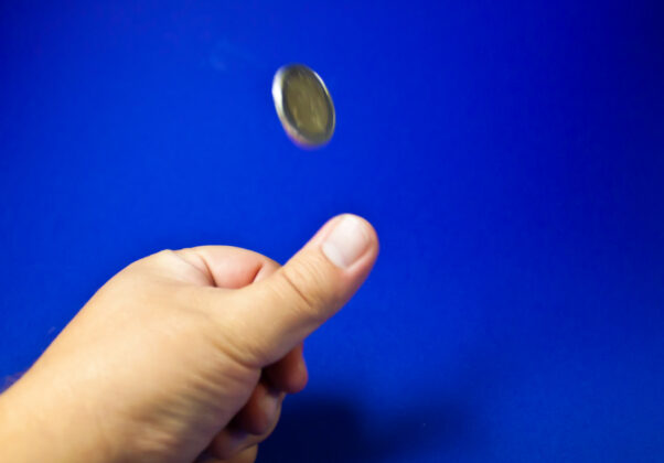 A coin toss
