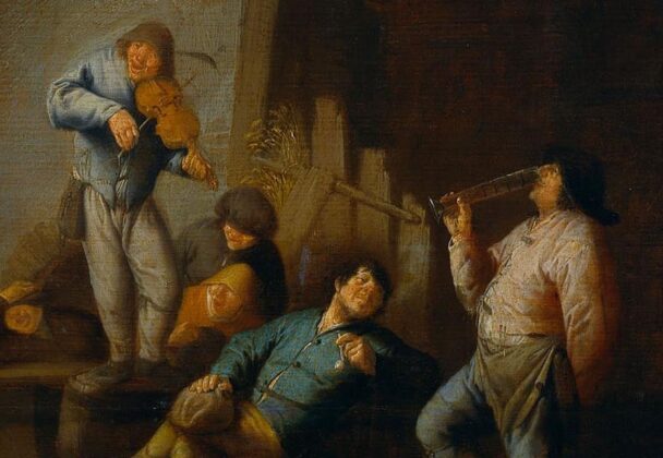 Detail of "Dancing Couple"