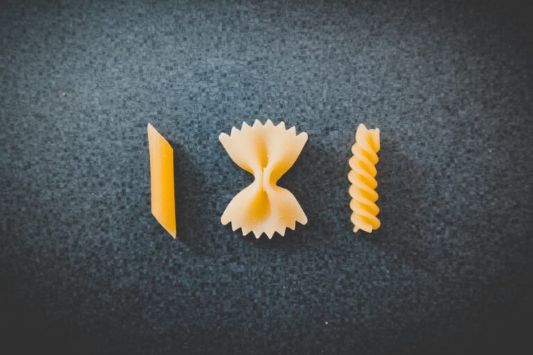 Assorted pasta