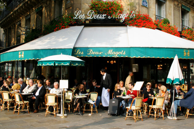 The French Meal-Payment Ritual Café Les Deux Magots, Paris
