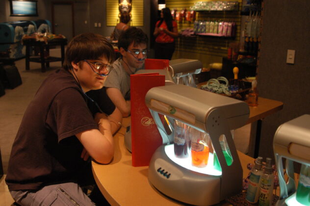 Oxygen Bars Patrons at an oxygen bar