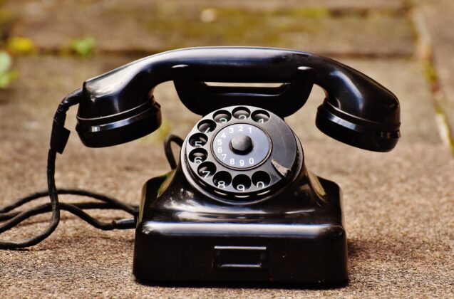 Bakelite A Bakelite telephone