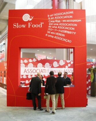 Slow Food information stand