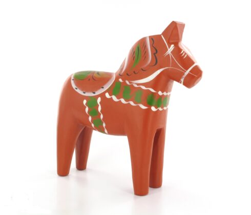 The Dalahäst Image of a Swedish wooden Dalahäst horse