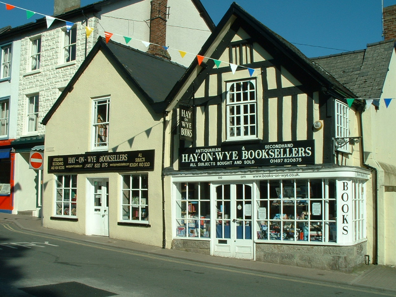 just saying Hayon Wye a Welsh Timbuktu sort of
